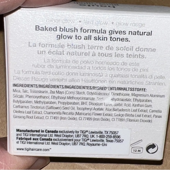 TIGI Cosmetics Glow Blush- Haute -NEW IN BOX Lot of 2 - Picture 9 of 16